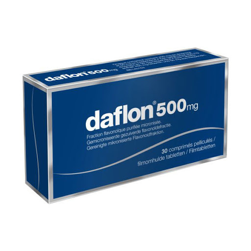 Daflon 500, 500 mg x 60 comprimidos revestidos